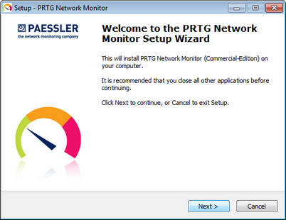 Setup Wizard Start Screen Setup Wizard Start Screen