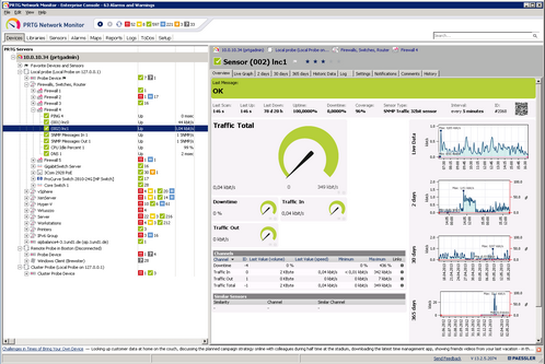 PRTG Enterprise Console PRTG Enterprise Console