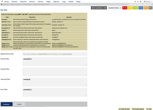 Default Sensor Settings: Sufficient for the First Configuration Default Sensor Settings: Sufficient for the First Configuration