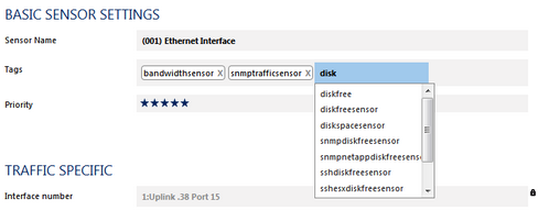 View and Edit Tags in Basic Sensor Settings View and Edit Tags in Basic Sensor Settings
