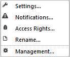 Context Menu Edit Context Menu Edit